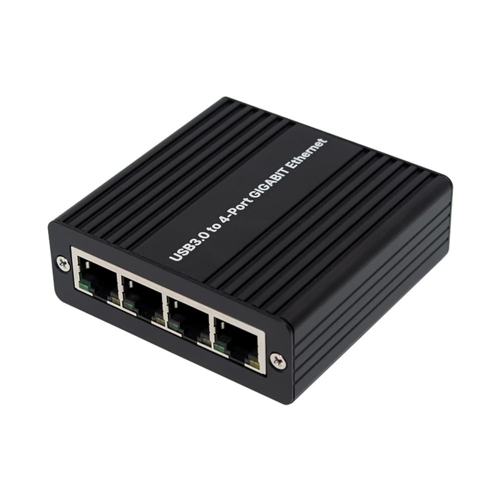 USB3.0 à 4 Ports LAN Gigabit Ethernet Adaptateur USB ST7491 RTL8153 Carte Réseau pour Le RJ45