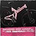 Outroad 26 Inch Folding Mountain Bike for Adults/Men/Women, 21 Speed Full Suspension High-Carbon Steel MTB Foldable Bicycle, Dual Disc Brake Non-Slip Folding Bikes, Pink