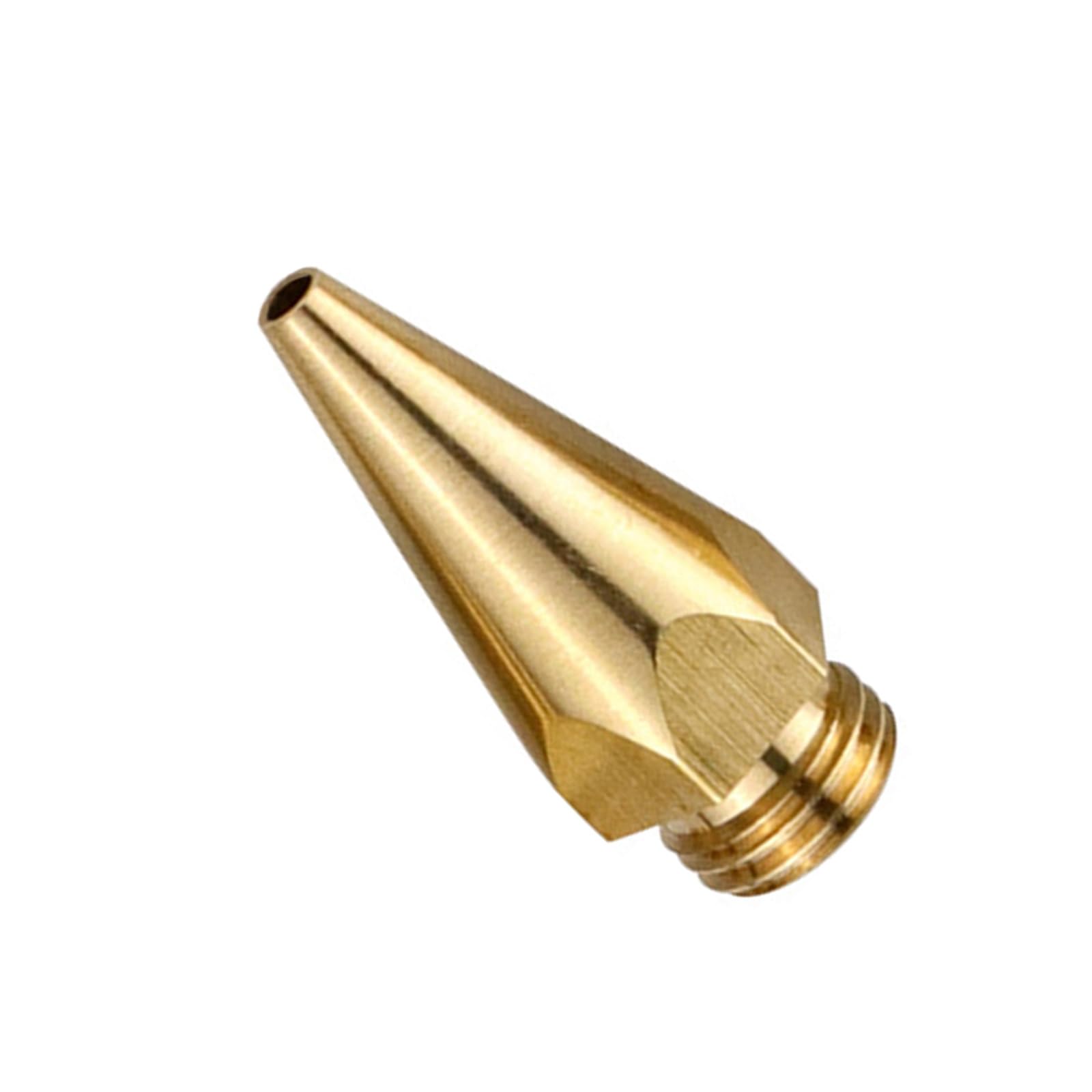 Buxuaaaa B Assisted Quick Flows Adhesive Nozzle With Aluminum Alloy Cores Suitable For Crafting & Diyer Tasks Copper Aluminum Adhesive Nozzle