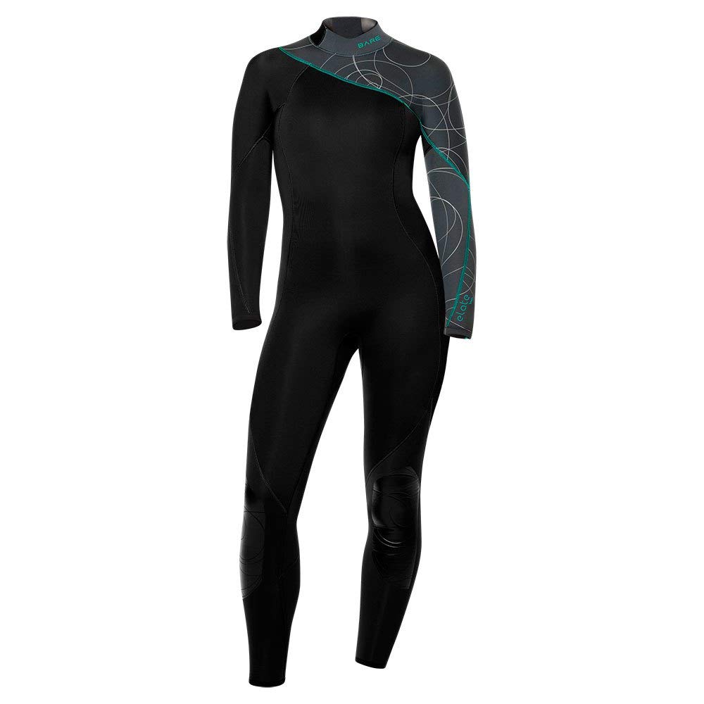 3/2MM Women's Elate Full Wetsuit | Comfortable high Stretch Neoprene Material | Long Sleeve | Great for All Watersports, Scuba Diving and Snorkeling