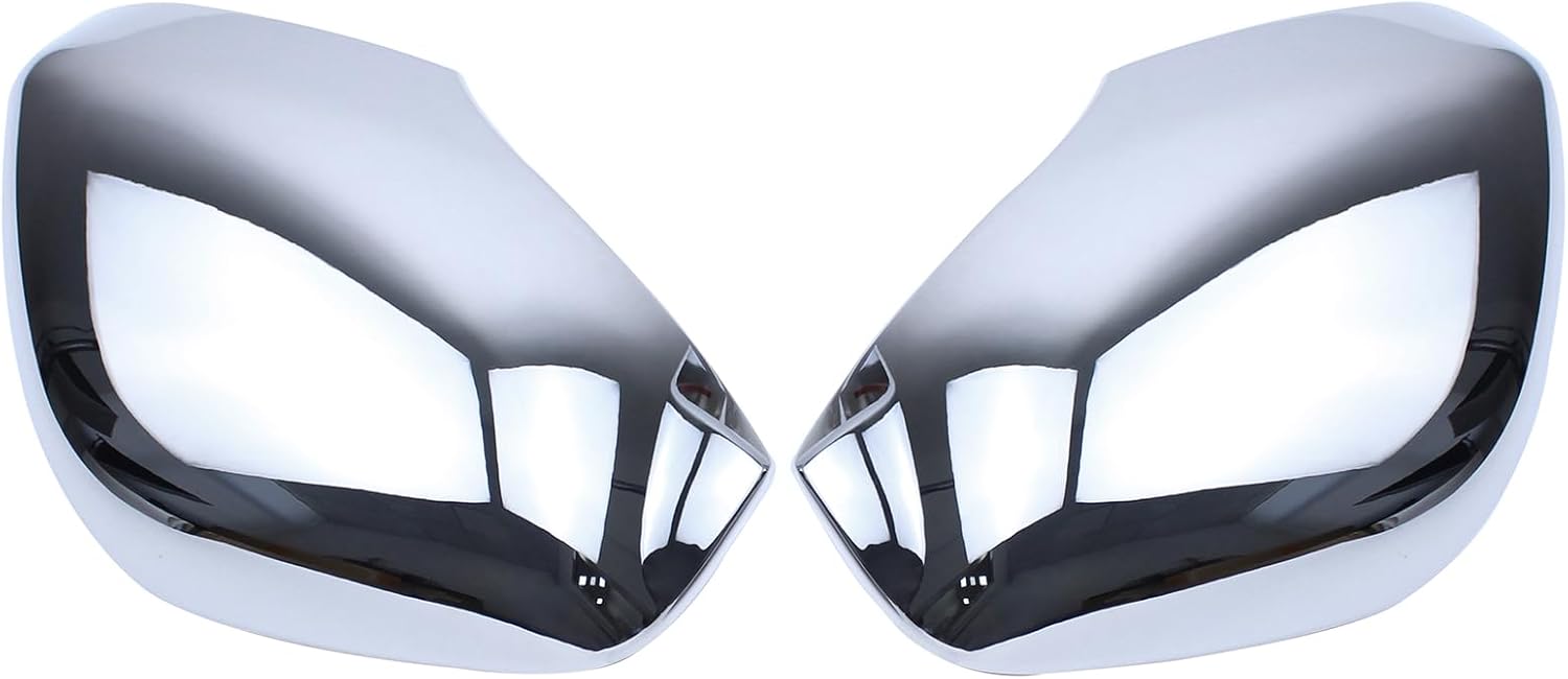 ApplianPar 2Pcs Chrome Front Driver and Passenger Side Rearview Mirror Cover for Infiniti QX56 2011-2013, QX80 2014-2022