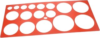 ULTECHNOVO 1set Fruit Measuring Circle Tool for Accurate Assessment Multi-functional Fruit Grading Device for Oranges Peaches Plastic Construction for Farm Use and Home Gardening