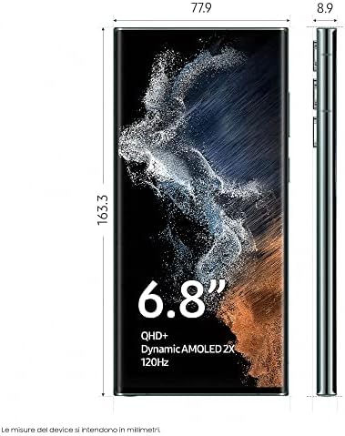 Sam Galaxy S22 Ultra EU-256-12-5G-gn Sams Galaxy S22 Ultra 5G 256/12 green