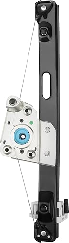 NPAUTO Elevalunas eléctrico del lado del pasajero trasero sin motor de repuesto para BMW E90 E91 323i 325i 328i 330i 335i M3 2006 2007 2008 2009