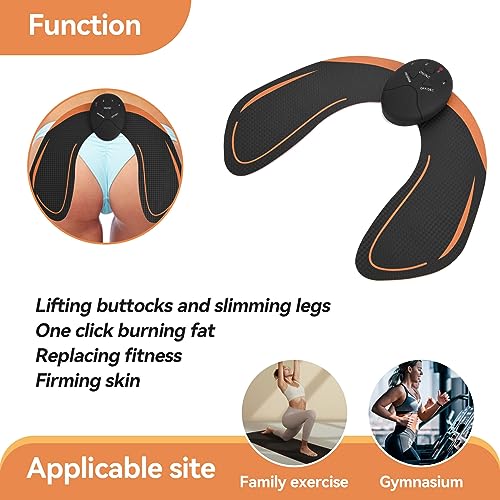 Agatige Buttock Lifting Massage Machine,Portable Hip Massager Home Office Workout Equipment Machine For Women Men #TOP2