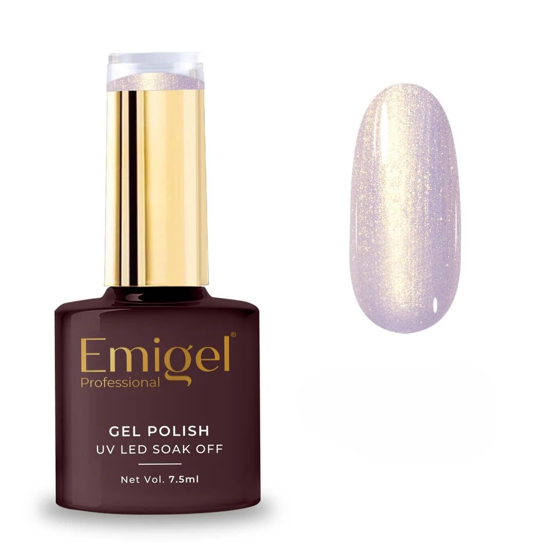 Emigel Professional Aurora Gel Polish - 011 - UV Gel -Special Nail Polish | Cured With UV LED Lamp | Super Glossy Finish | Quick Drying Nail Polish (7.5ml)-image-14
