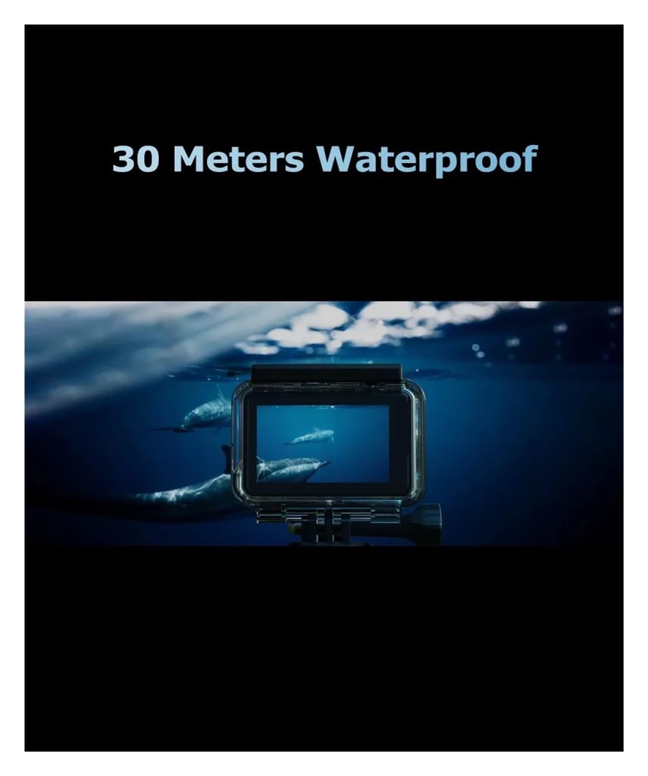 SJ4000 Air Action Camera con video 4K 30M impermeabile 2.4G WiFi Sport Cam bicicletta moto
