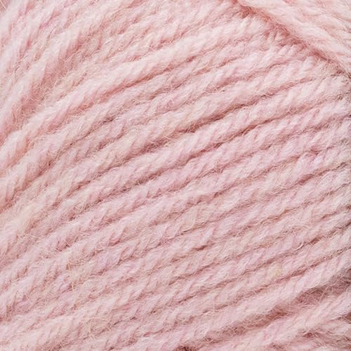 Image of Lion Brand Yarn, Wool-Ease DK Crochet & Knit Yarn, Pink, 1 Pack | Classic DK Weight Wool Acrylic Blend Knit & Crochet Fiber for Warm Blankets, Light Sweaters, Fall & Winter Hats