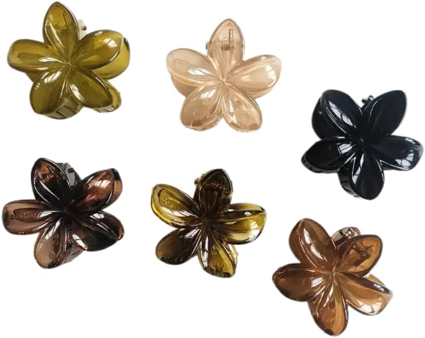 Lot de 6 Petites Pinces Cheveux Femme - Barrettes Élégantes en Forme de