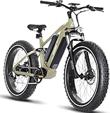 1000W Peak Brushless Motor: HAOQI electric bike adopts 750W high-speed Brushless Geared Motor (Peak 1000W). 90Nm of torque offers strong climbing power (35°Max climbing ability) . Top speed up to 28MPH in pedal assist mode. HAOQI electric bikes are U...