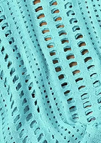 Summer Sexy Strapless Bandeau Tank Tops for Women Sleeveless Knitted Hollow Out Top Casual Fashion Shoulder Tube Vest - Image 5