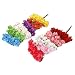 Ramos decorativos de capullos de rosas de papel, de 1,5 cm, 140...