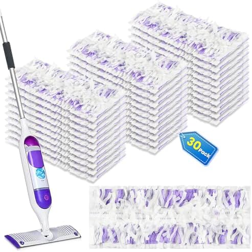 Bisenkud 30 Count Disposable Powermop™ Refills for Swiffer® Power...