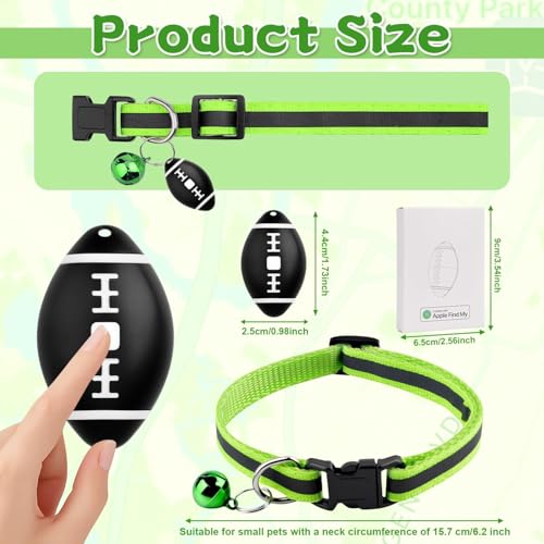 Vibbang GPS Tracker Katze Hund, Mini Hundetracker ohne ABO, GPS Tracker Hund mit iOS und Halsband Inkludiert, Positionsverlauf, Bluetooth Haustierortungsgerät