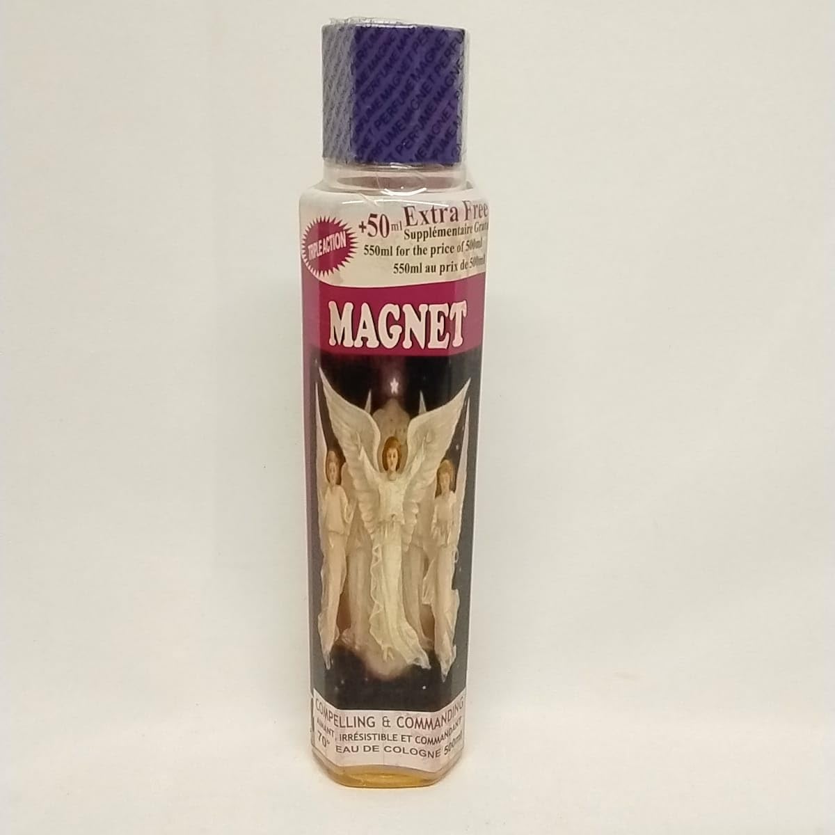 Magnet Eau de Cologne, 550ml with 50ml Extra, Compelling & Commanding Fragrance