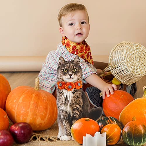 40 Pcs Thanksgiving Dog Bow Ties Set 26 Thanksgiving Pet Bowties 10 Turkey Maple Leaf Pet Necktie 4 Autumn Dog Bandana Thanksgiving Dog Grooming Accessories For Dog Cat Pet Fall Thanksgiving Decor #TOP6