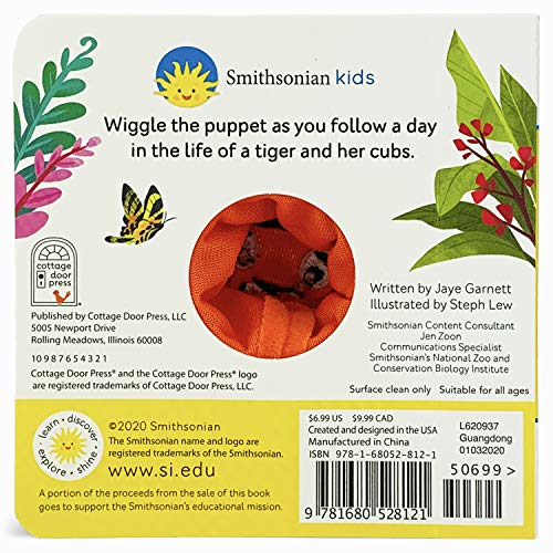 I Am A Tiger Finger Puppet Book (Smithsonian Kids) #TOP7