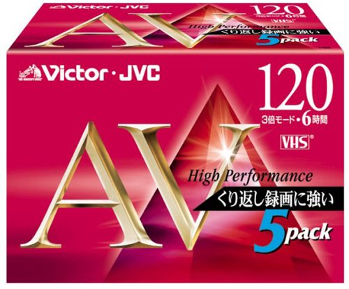 Amazon.co.jp: VICTOR ビデオテープKシリーズ 5T-120AVK VHSビデオ
