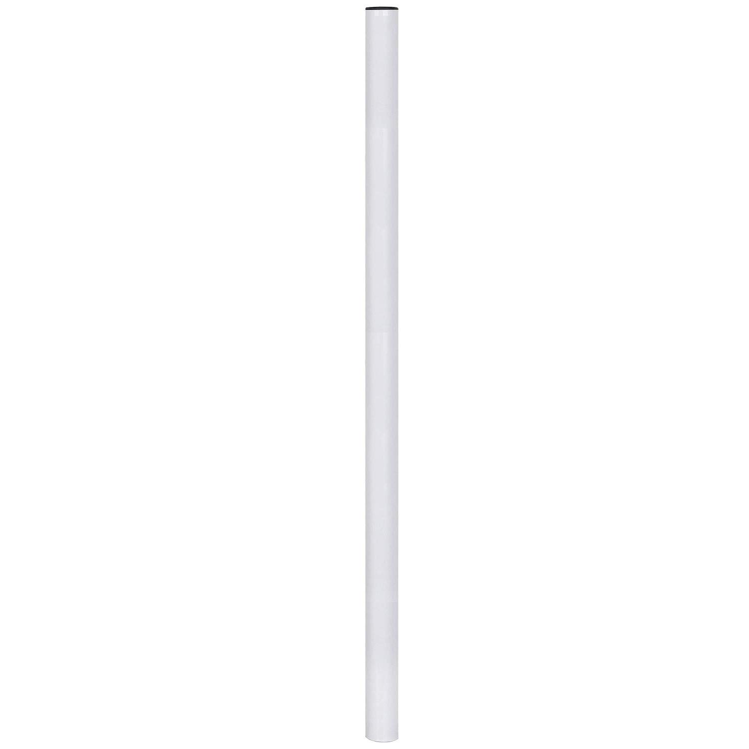 Allcam Long Pole Module (White - 70 cm) for MDM10 series Desk Monitor Stands (MDM11S, MDM12D/Q) - No Clamp