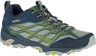 Merrell Men's Moab FST Hiking Shoe, Navy/Green, 10.5 M US