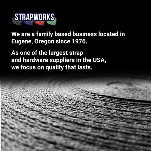 Strapworks Lightweight Polypropylene Webbing - Poly Strapping for Outdoor DIY Gear Repair, Pet Collars, Crafts – 2 Inch x 10 Yards - Powder Blue by Strapworks - Image 5