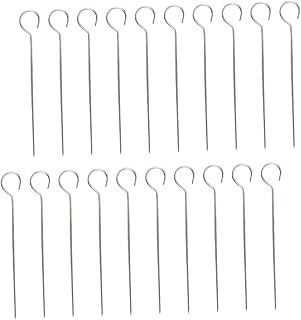 Barbecue Accessories 20pcs Stainless Steel Skewers for Chicken Vegetables