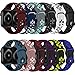 12 Pack Compatible with Apple Watch Band 49mm 45mm 44mm 42mm 41mm 40mm 38mm, Breathable Soft Silicone Sport Replacement Strap Men Women for iWatch Series 8 7 6 5 4 3 2 1 SE Ultra - 42mm 44mm 45mm 49mm