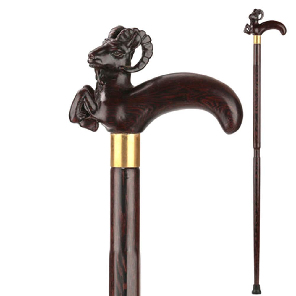 木製 笑顔の人物像 杖付き Amazon.co.jp: GC-Artis スカルヘッド木製杖