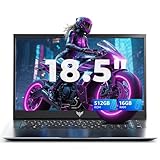KAIGERR 18.5 inch Laptop, 2026 Laptop, 16GB RAM 512GB SATA SSD, Ιntel N150 Processor(Up to 3.6GHz), Laptop Computer, 1080 FHD Display for Business & Students, 8000Mah Battery, Wi-Fi