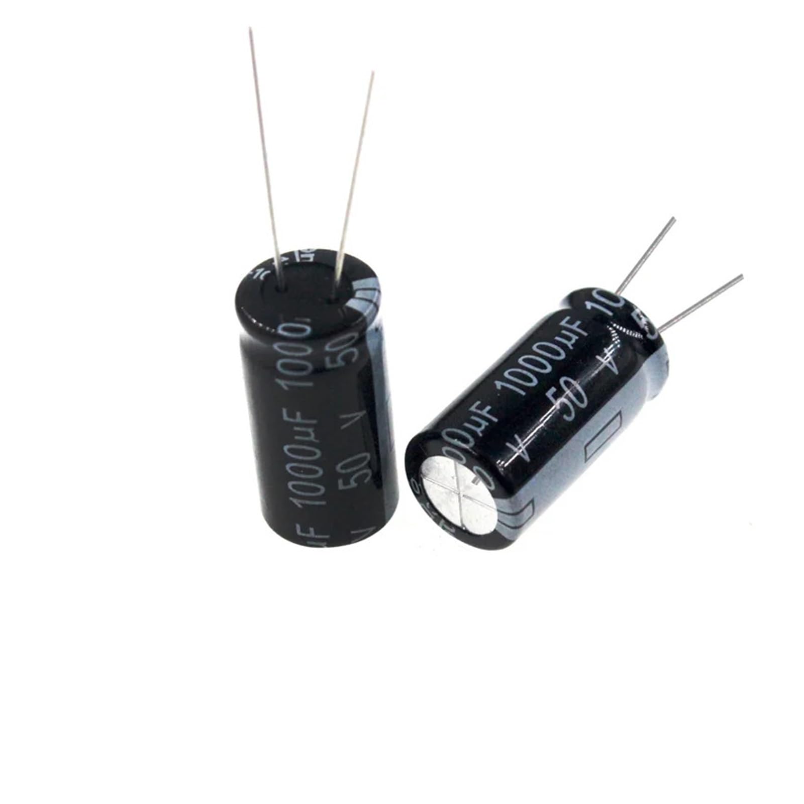Condensateur 1000uF 50V radial aluminium 1000MFD 50Volts pour circuit imprimé