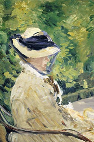 Édouard Manet Journal #5: Édouard Manet Notebook Journal To Write In 6x9" 150 Lined Pages - Madame Manet at Bellevue - Cool Artist Gifts