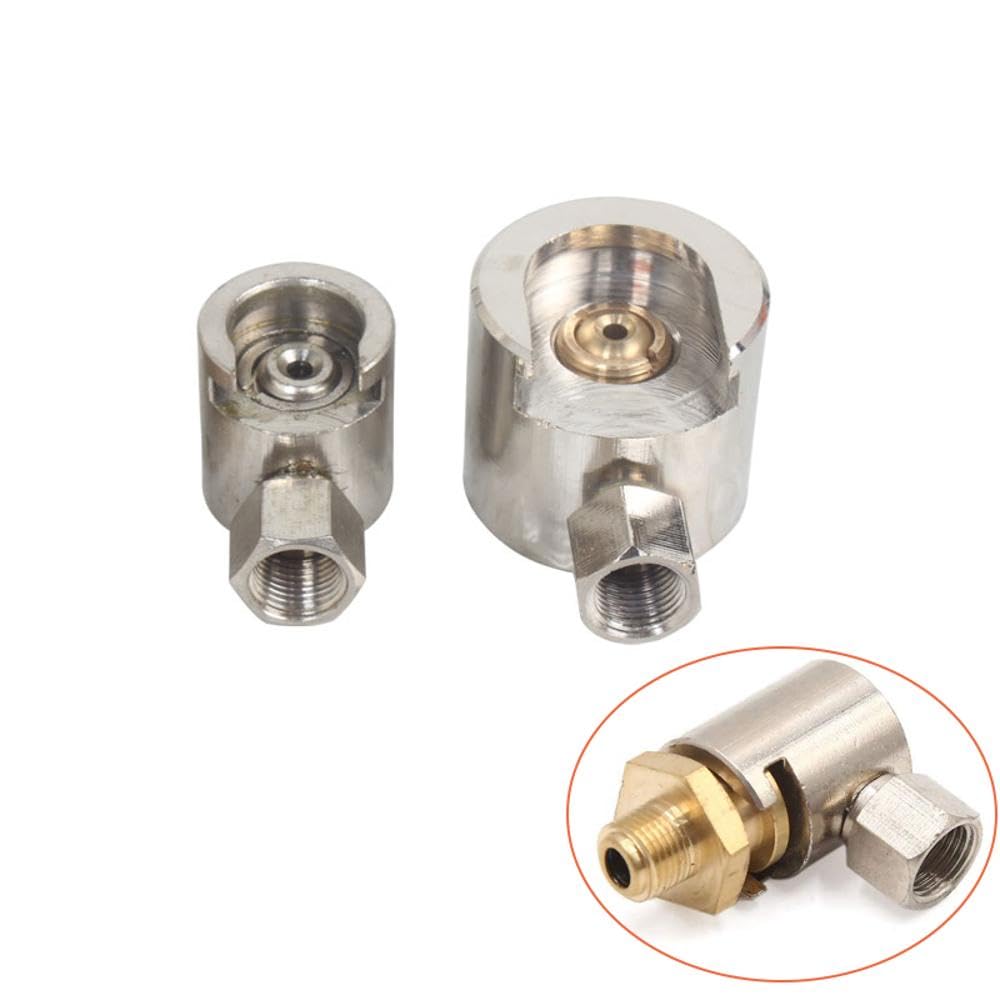 Raccord de mamelon à graisse 5 A 220 V à bouche plate hexagonale pour pistolet à graisse pour la plupart des pistolets à graisse – 22 mm