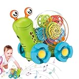 Elektrofahrzeug Typ Schnecke: Action-Spielzeug mit transparentem Körpergetriebe, lange Lebensdauer, Blitzlicht-Soundfunktion, leichtes Musikgehäuse, modernes Design | Auto in Mobimien