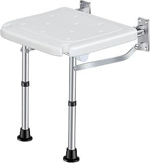 Asiento de ducha plegable de pared