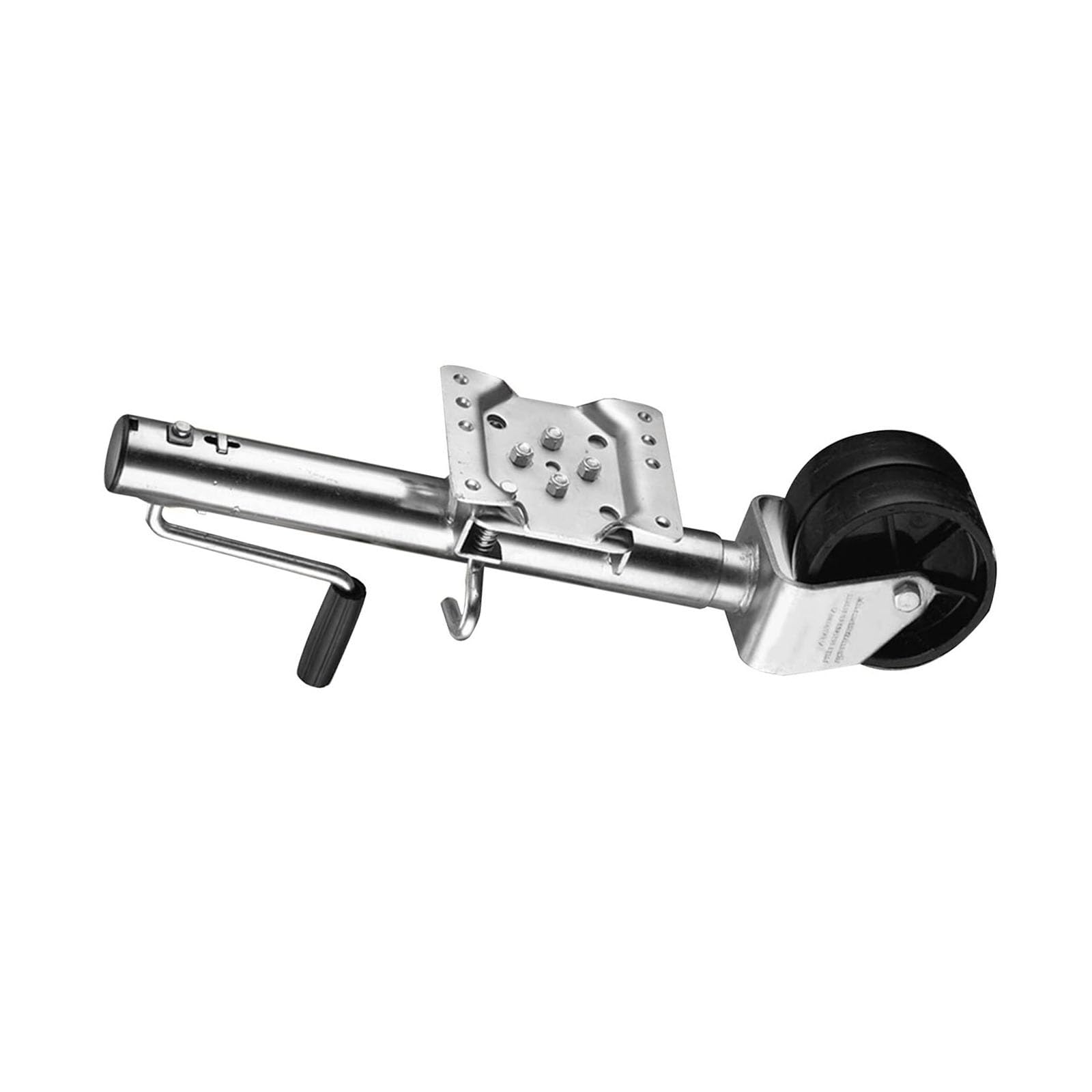 Rueda De Apoyo para Remolques Y Caravanas - Rueda Jockey De Apoyo Delantera/Ruedas Giratorias para Remolque/Rueda Jockey para Remolque De Barcos De Alta Resistencia con Ruedas Dobles De 15cm