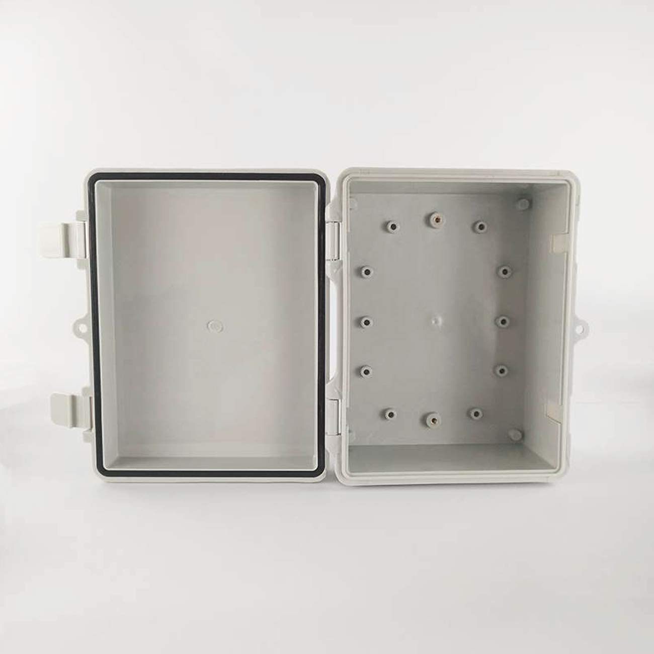 Ogrmar ABS Plastic Dustproof Waterproof IP65 Junction Box Universal Durable Electrical Project Enclosure with Lock (8.6"x6.7"x4.3")