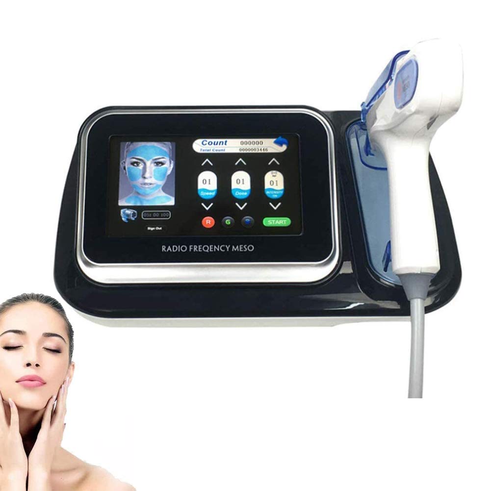 Household RF High-Frequency Beauty Instrument, Needle-Free Facial Skin Beauty Instrument, Facial Moisturizing Radio Frequency Machine.