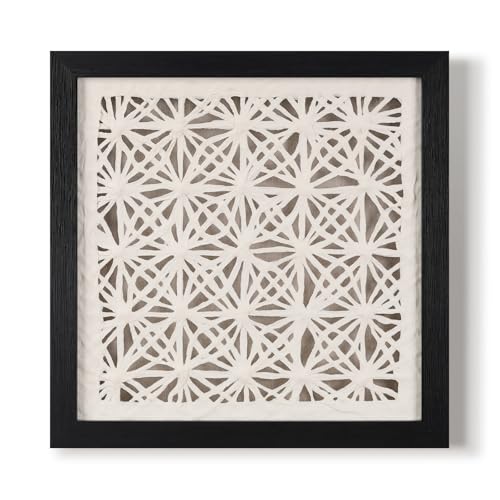 FOLKOR Abstract Framed Black and White Wall Art for Hallway