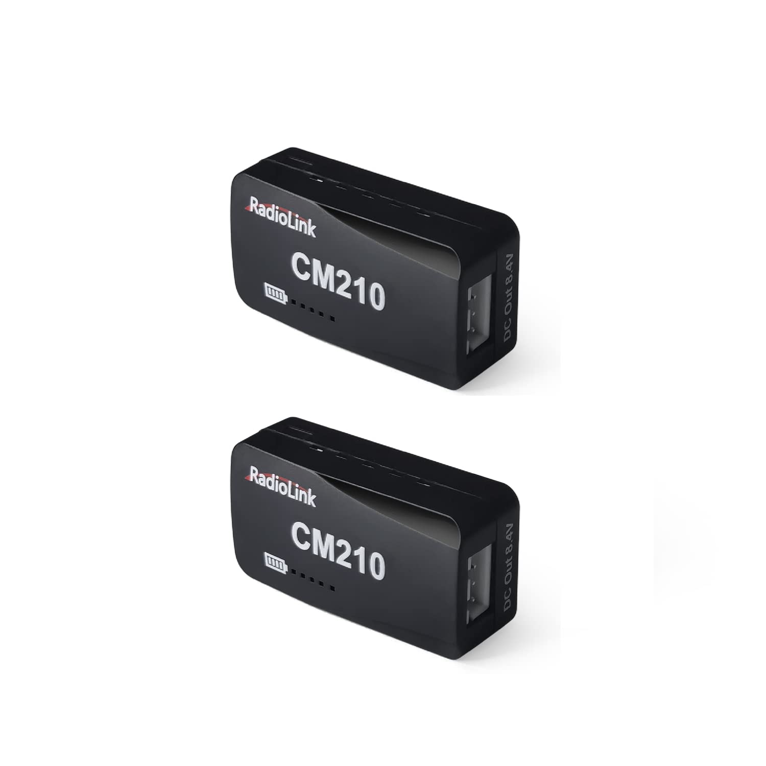 Radiolink CM210 2 pcs Faster 2S LiPo Battery Balance Charger Micro Size USB Type-C Connector, Power Supply Self-Adapting for RC Airplane Multirotor Car Boat SCX24 SCX10 Gel Blaster Gun