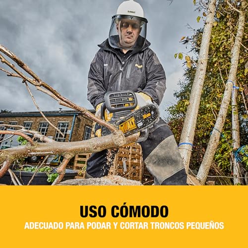 DEWALT Motosierra Compacta Sin Escobillas 18V XR, Espada de 30 cm, Sin batería ni cargador, DCM565N-XJ