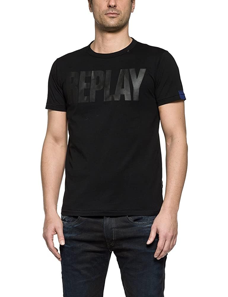 Replay Men's T-Shirt Black L