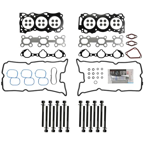 Image of Torchbeam Head Gasket Kit, Engine Cylinder Head Gasket Set Fit for Nissan Frontier 2005-2019, Pathfinder 2005-2012, Xterra 2005-2015, NV2500 /NV1500 /NV3500 2012-2020, Equator 2009-2012 4.0L, HS26370PT