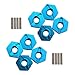 Acxico 8 pcs 12mm Wheel Hex Mount w/ 08027 Pin for HSP RC 1:10 Car Part