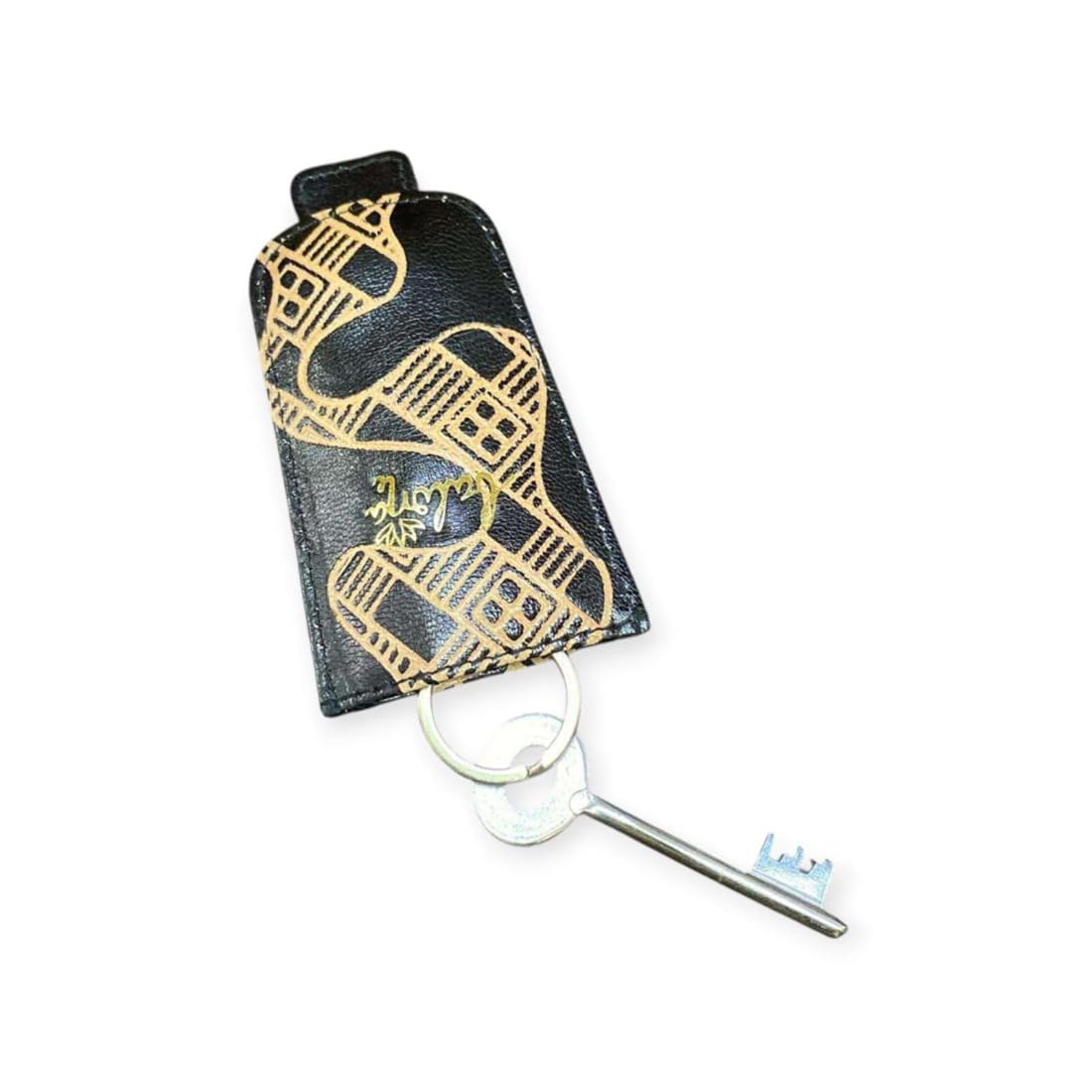 Pull Out Key Case | Genuine Leather Pull Type Key Bag | Mini Design Protective Key Sleeve | Cute Key Holder/Wallet | Travel Accessories | Cover For Theft Security-image-11