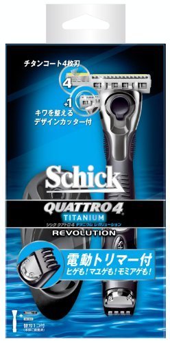 Amazon.co.jp: シック Schick クアトロ4 チタニウム レボリューション