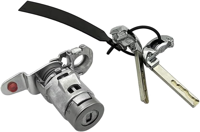 13590041 Front Left Driver Side Door Lock Cylinder Set w/2 Keys Fits for Cadillac Chevy Silverado GMC Sierra 2014-2022