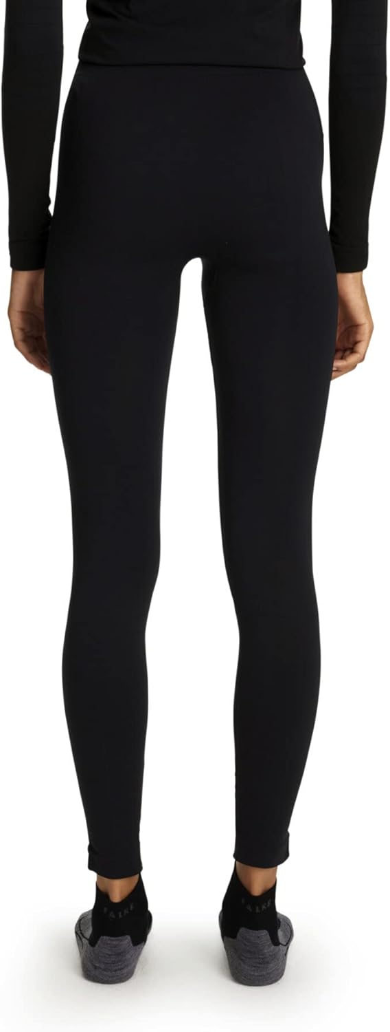 FALKE Women's Warm Long Tights Base Layer Bottom, Thermal, 1 Pair