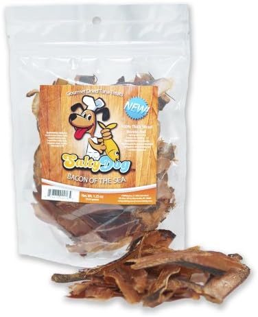 CitiKitty SaltyDog Treats - Thick Sliced Gourmet Dried Bonito - 1.25oz Resealable Bag (As Seen on Shark Tank)