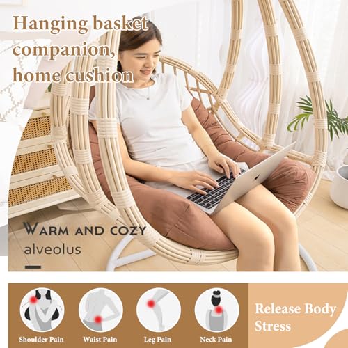 Cojín para silla de huevo con relleno de algodón suave 4