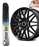 Flaconi Repara Arañazos Coche,Pintura Llantas Coche,Quita Arañazos para Reparar Rayones de Autos,Bolígrafo de Pintura,Apto para la Mayoría de Coches,Autocaravanas,Vehículos Comerciales (Negro)